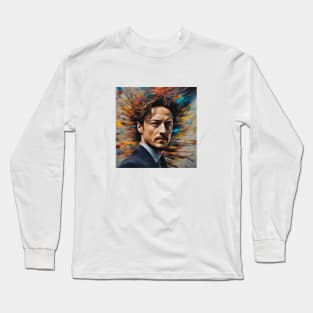 Dynamic character of James McAvoy Long Sleeve T-Shirt